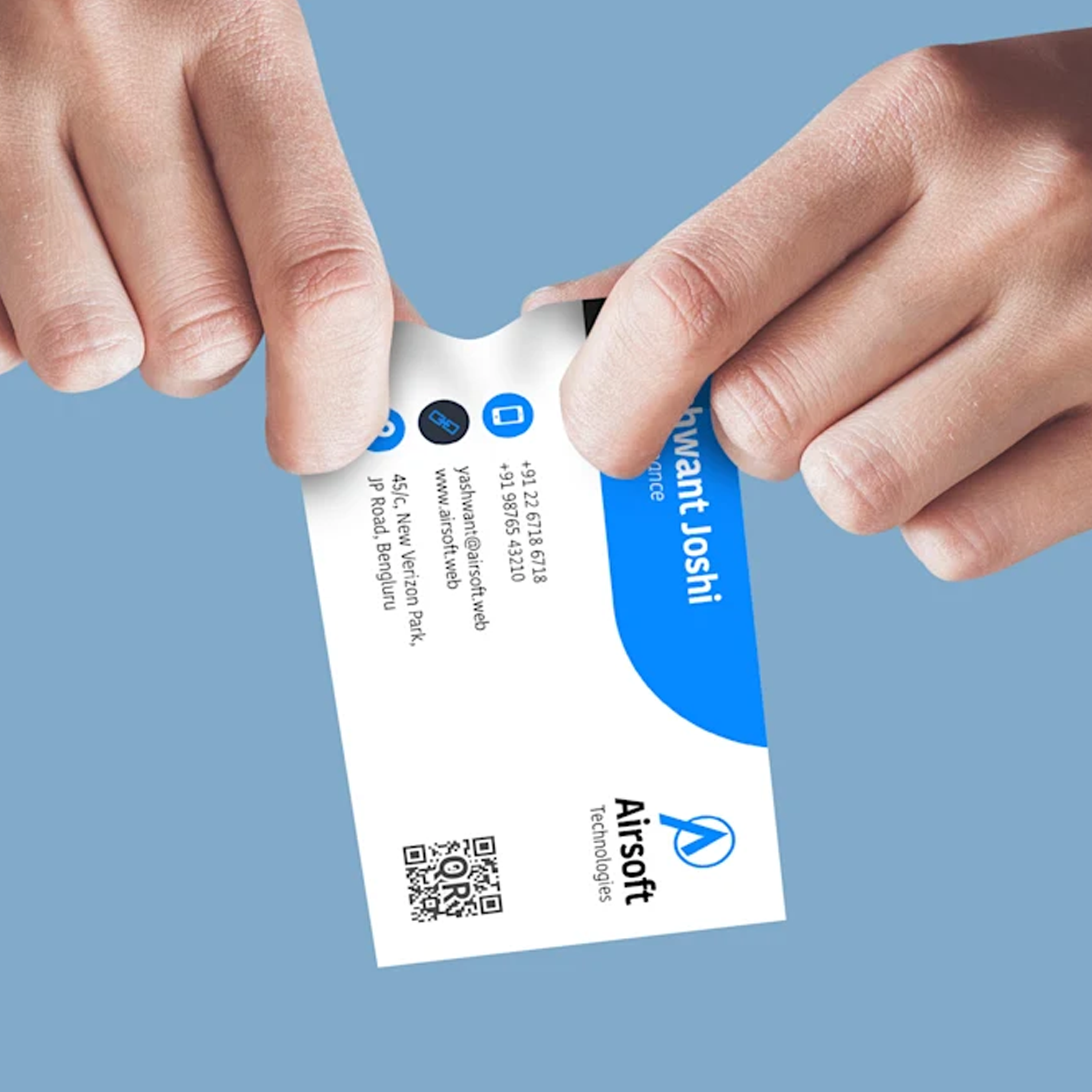 Rounded Corner Visiting Cards